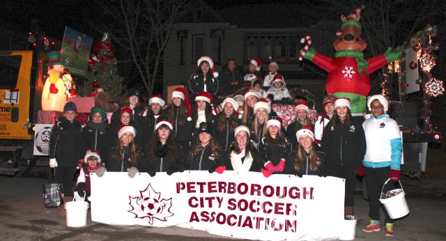 PCSA Float at the 2014 Santa Claus Parade - Group Photo