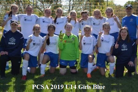 2019 U14 Girls Blue