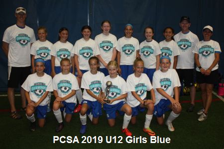 2019 U12 Girls Blue 
