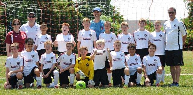 U11 Boys Maroons won silver in Rochester (Photo: Vince Cheung)