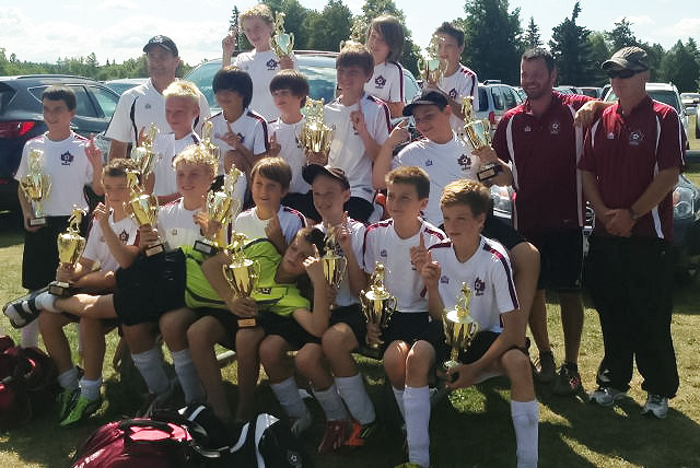 Peterborough City U12 Boys Maroon Team – CESL Cup Winners