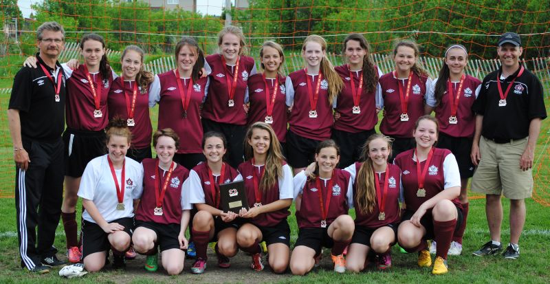 U15 Girls winners at Ottawa Icebreaker Tournament