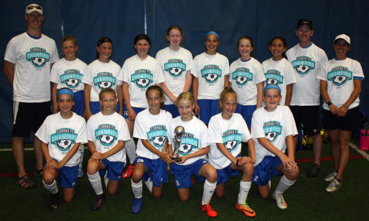 U12 Girls Blue at Cobras FC Summer Classic in Rochester, NY