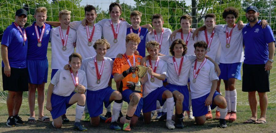 U15 Boys Blue are Thornhill Cup Champs