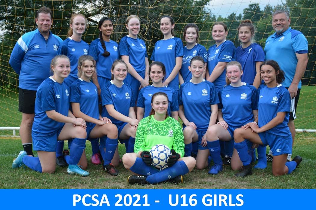 PCSA 2021 - U16 Girls
